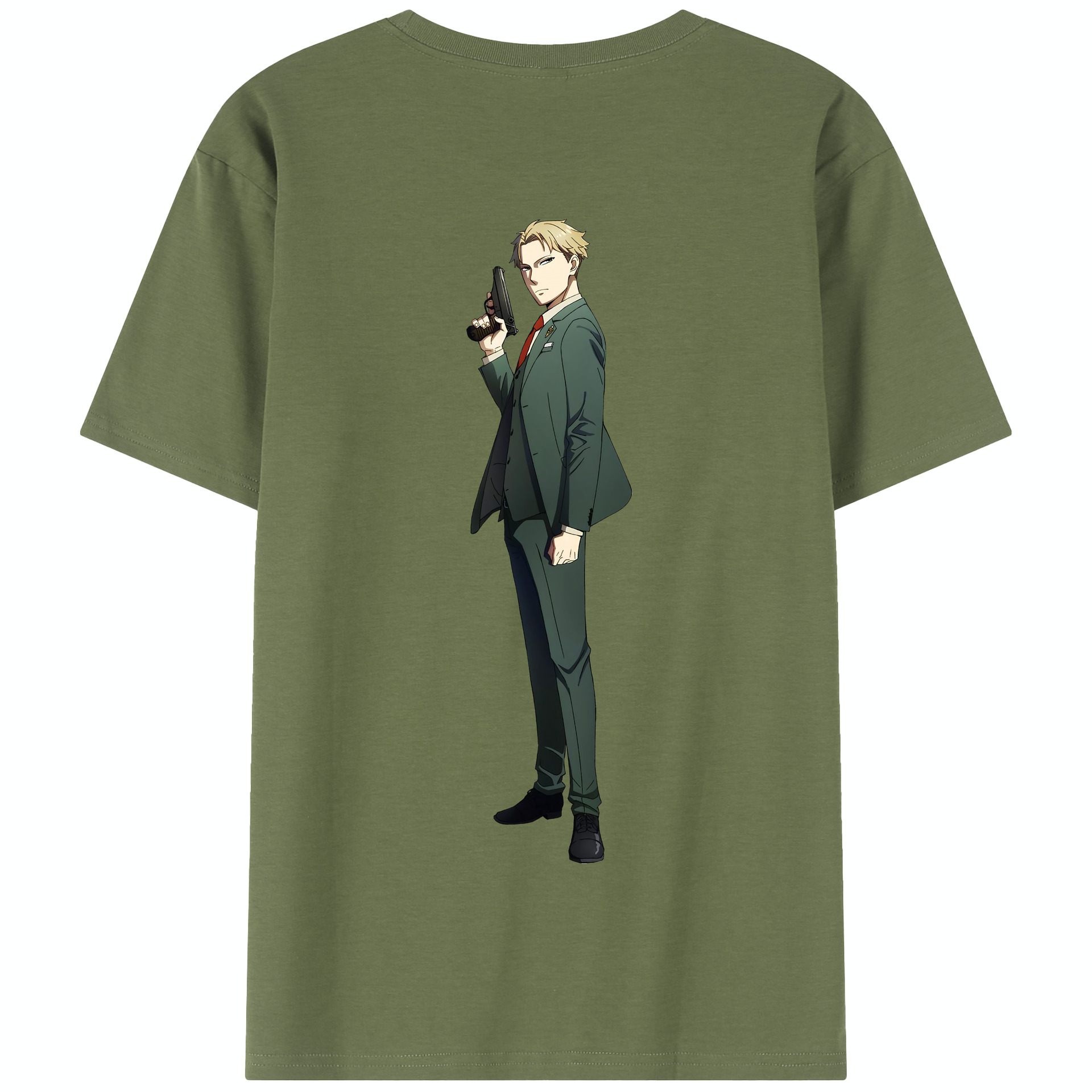 （画像用） SPY×FAMILY间谍家家酒 綿100％半袖Tシャツ（背面プリント）